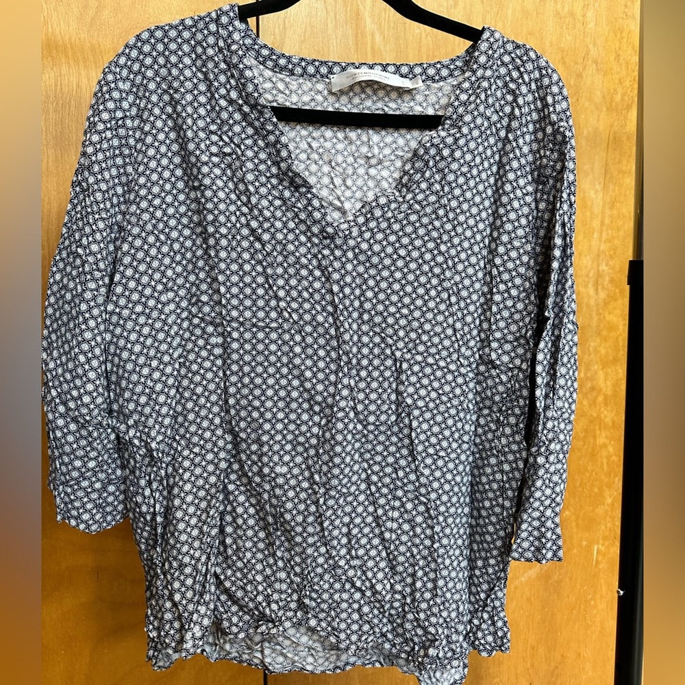 Contemporaine Light Summery Print Blouse